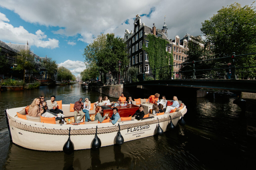 Luxury canal cruise