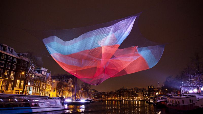 Canal Cruise with Amsterdam Light Festival